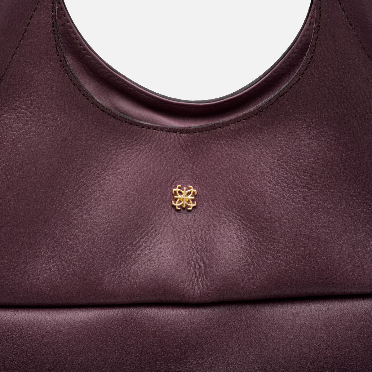 Bolsa Clara Tote em Couro Carmim