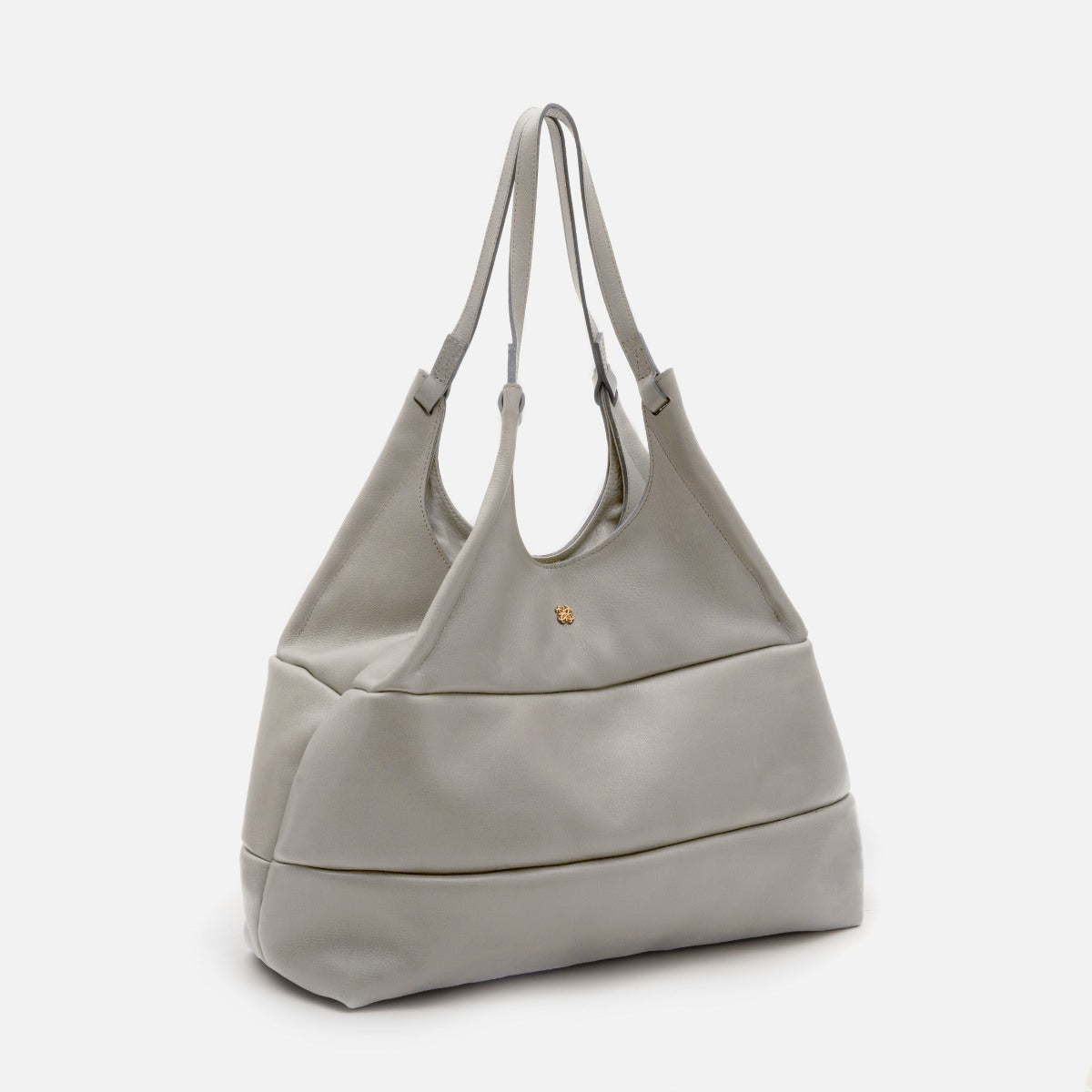Bolsa Clara Tote em Couro Ash