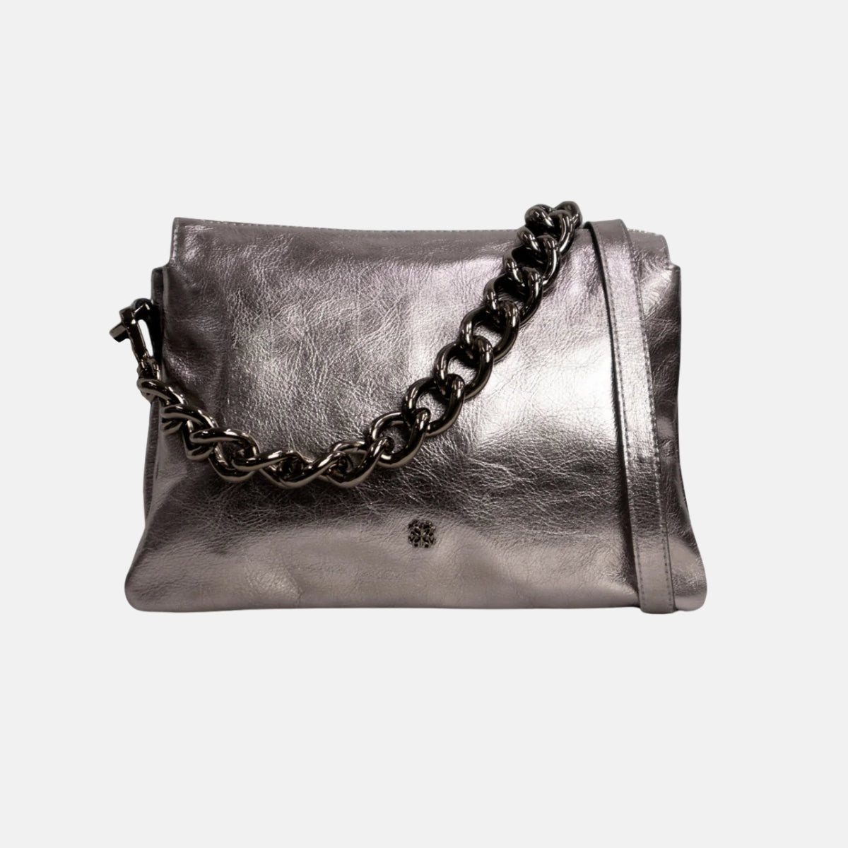 Bolsa Giulia em Couro Ônix