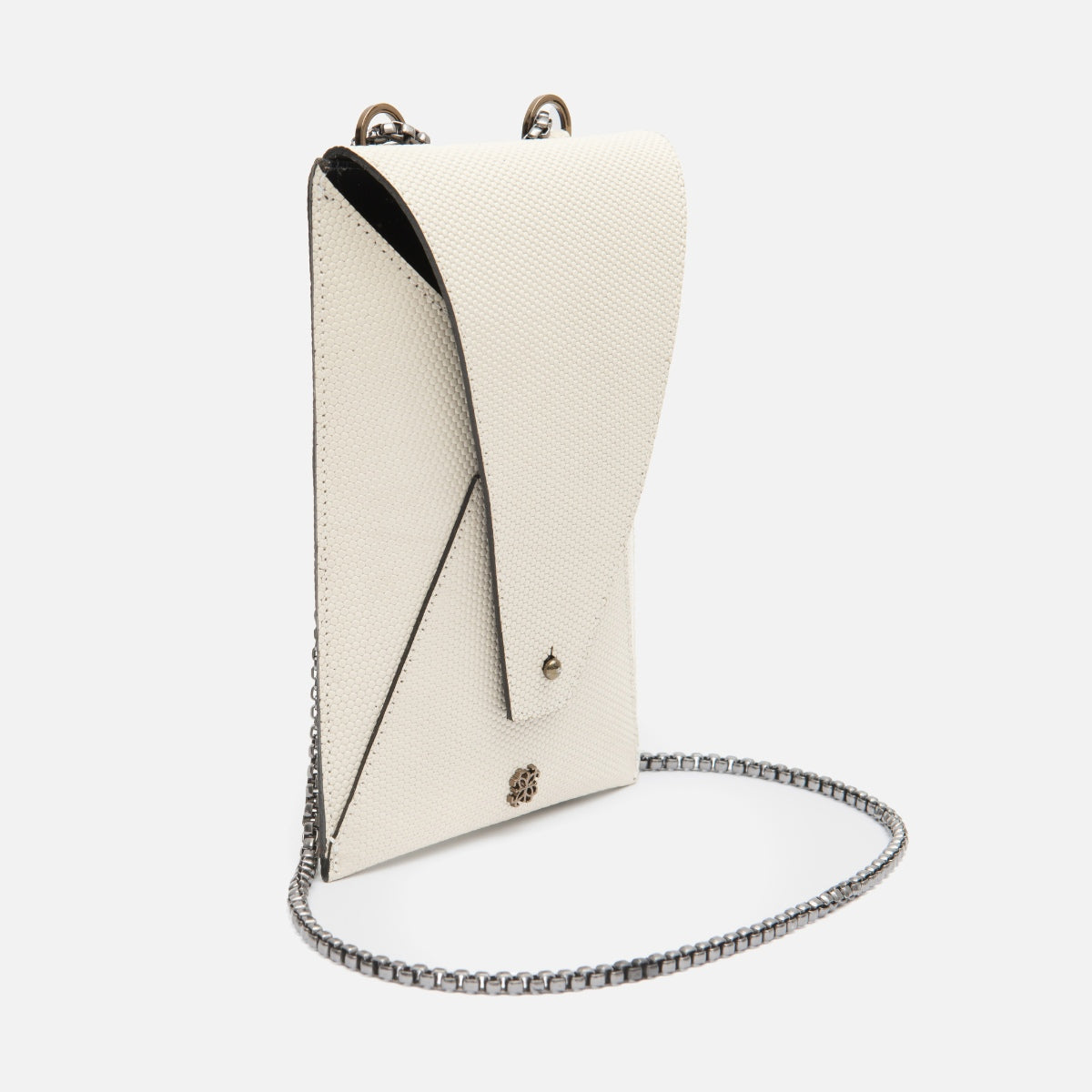 Bagphone Oli em Couro Colmeia Off White