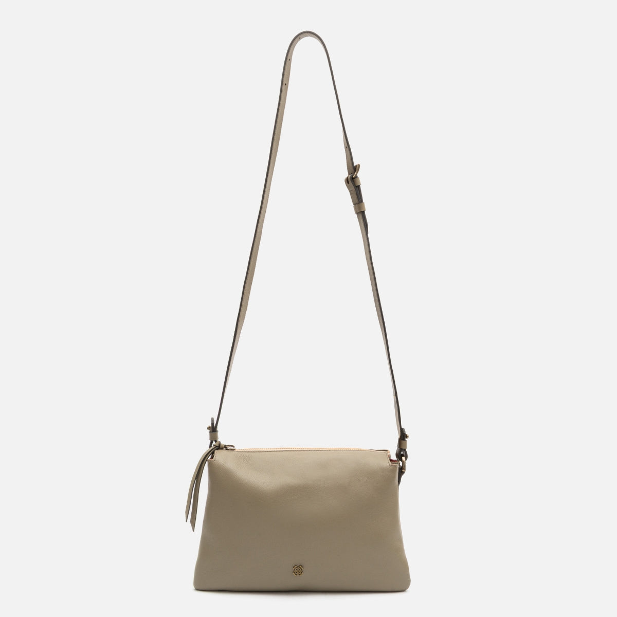 Bolsa Giulia em Couro Khaki