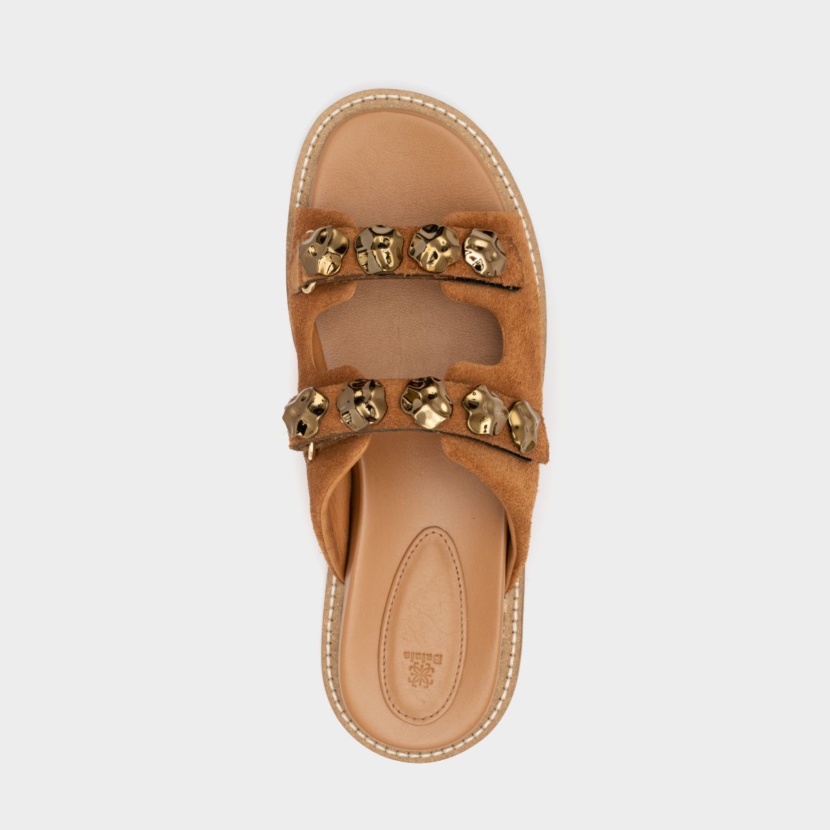 Papete Medalha Orgânica em Camurça Carmel