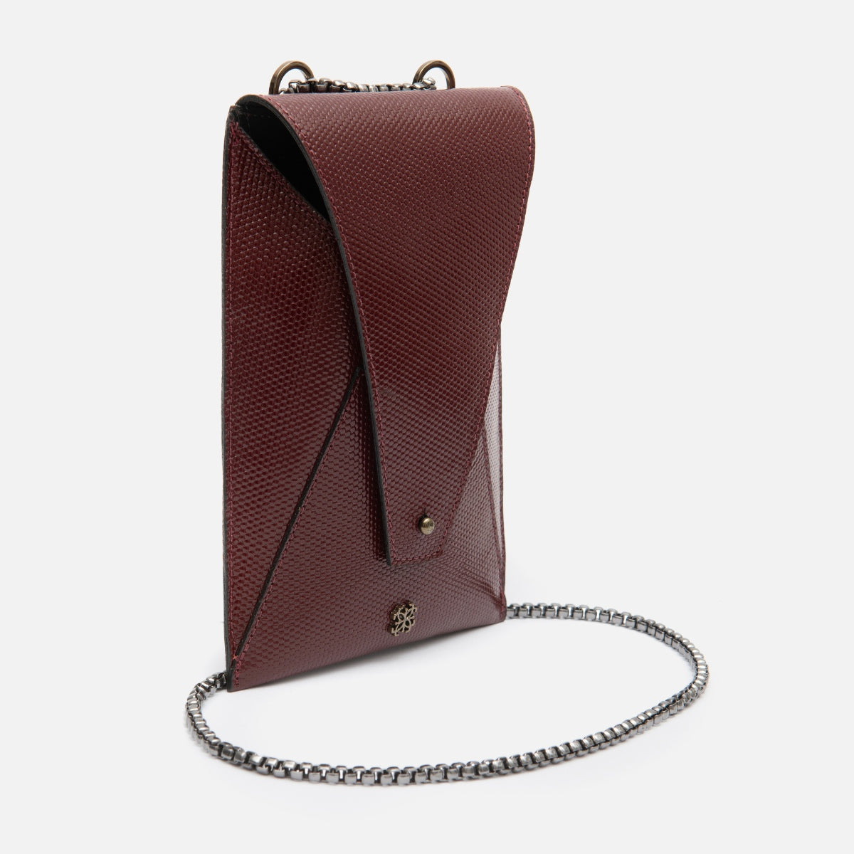 Bagphone Oli em Couro Colmeia Wine