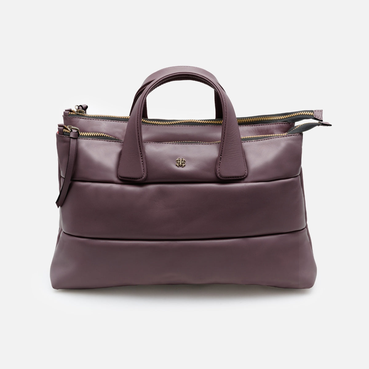 Bolsa Tote Mika M em Couro Carmim