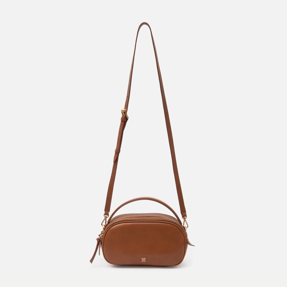 Bolsa Lívia em Couro Carmel