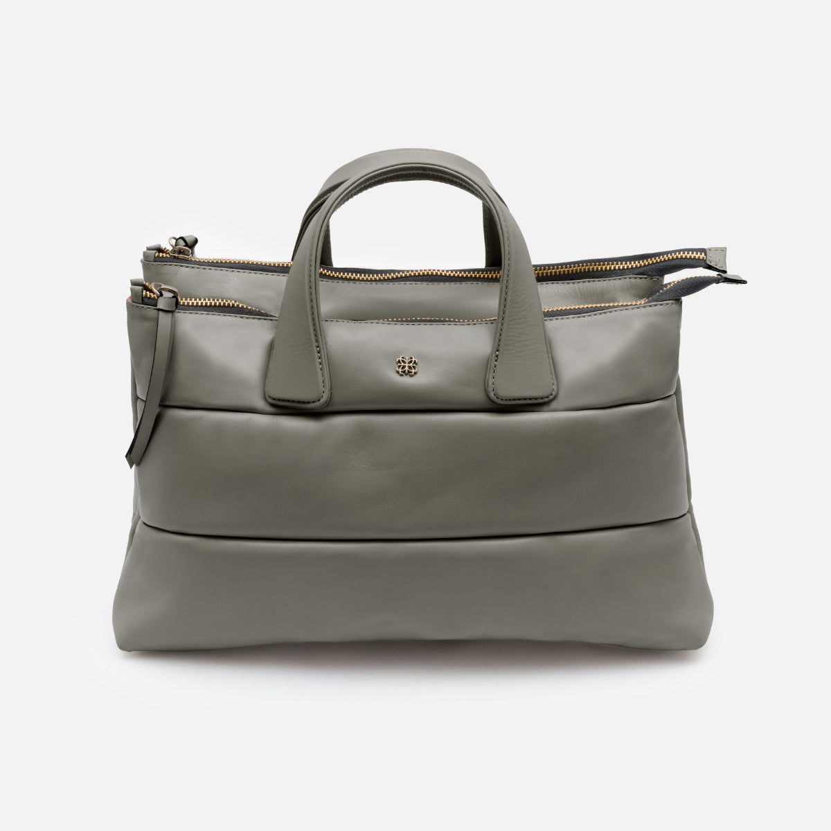 Bolsa Tote Mika M em Couro Musgo