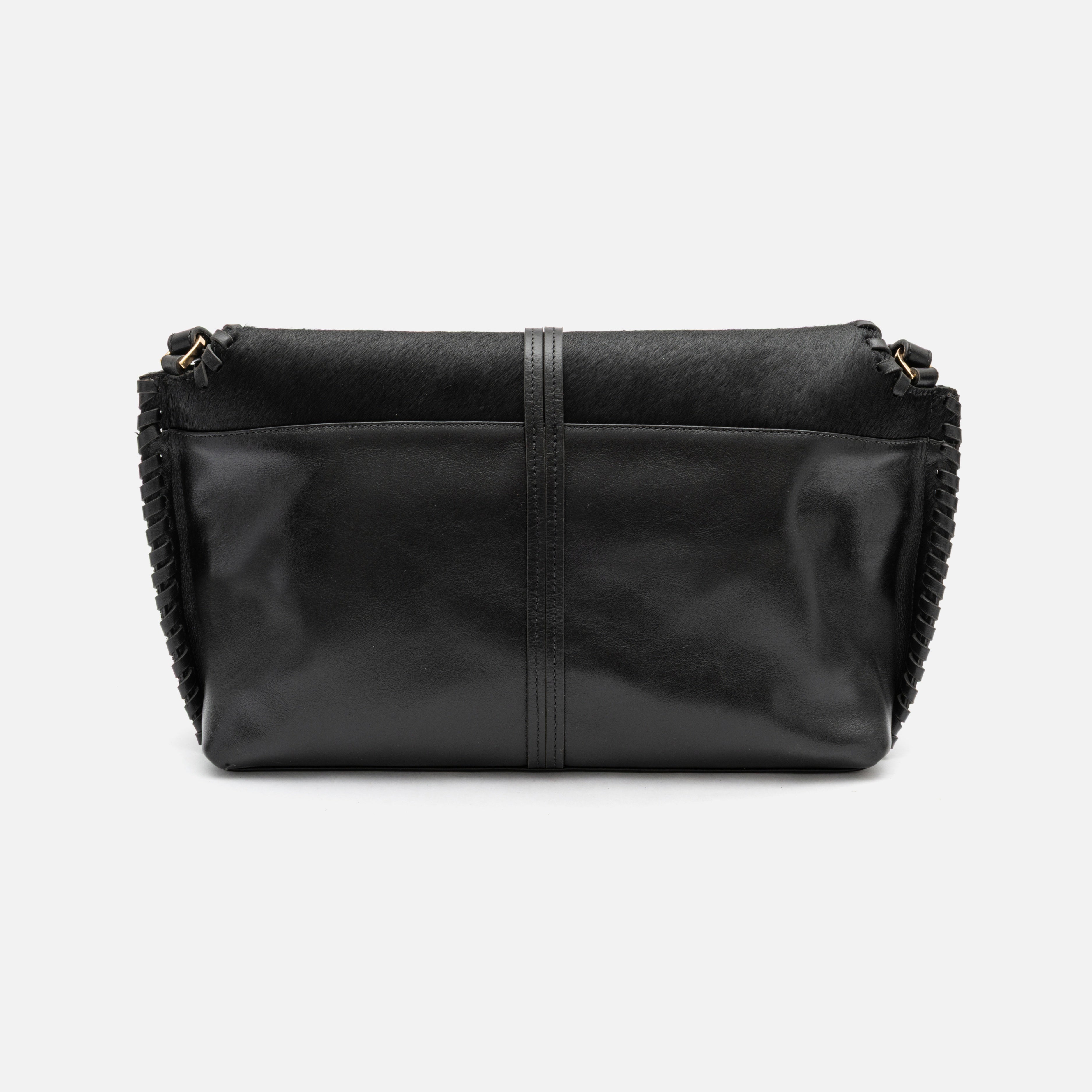Bolsa Ivy em pelo preto
