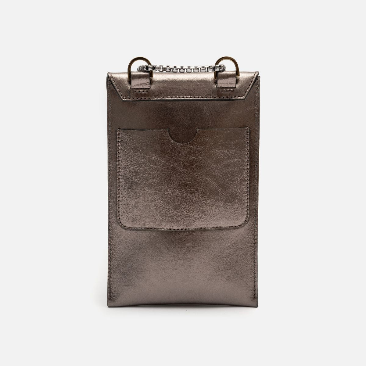 Bagphone Oli em Couro Carbono