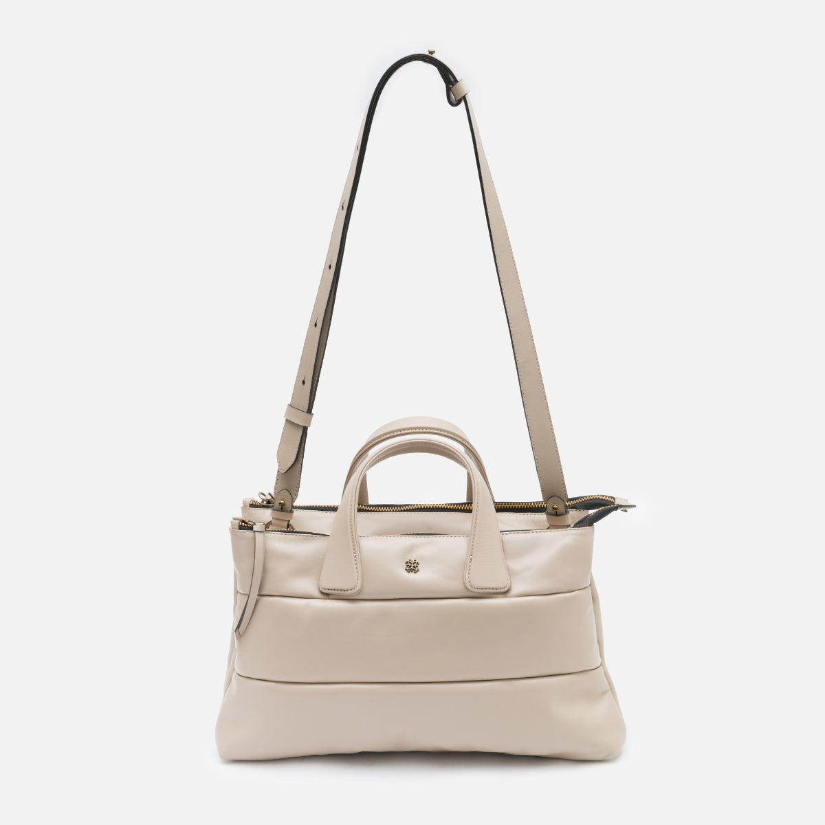 Bolsa Tote Mika M em Couro Ash