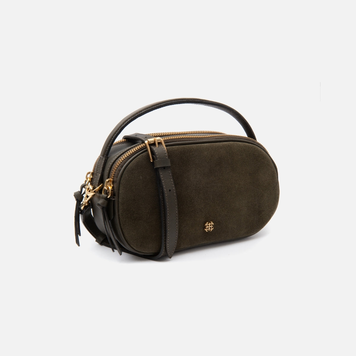 Bolsa Lívia em Couro Verde Musgo