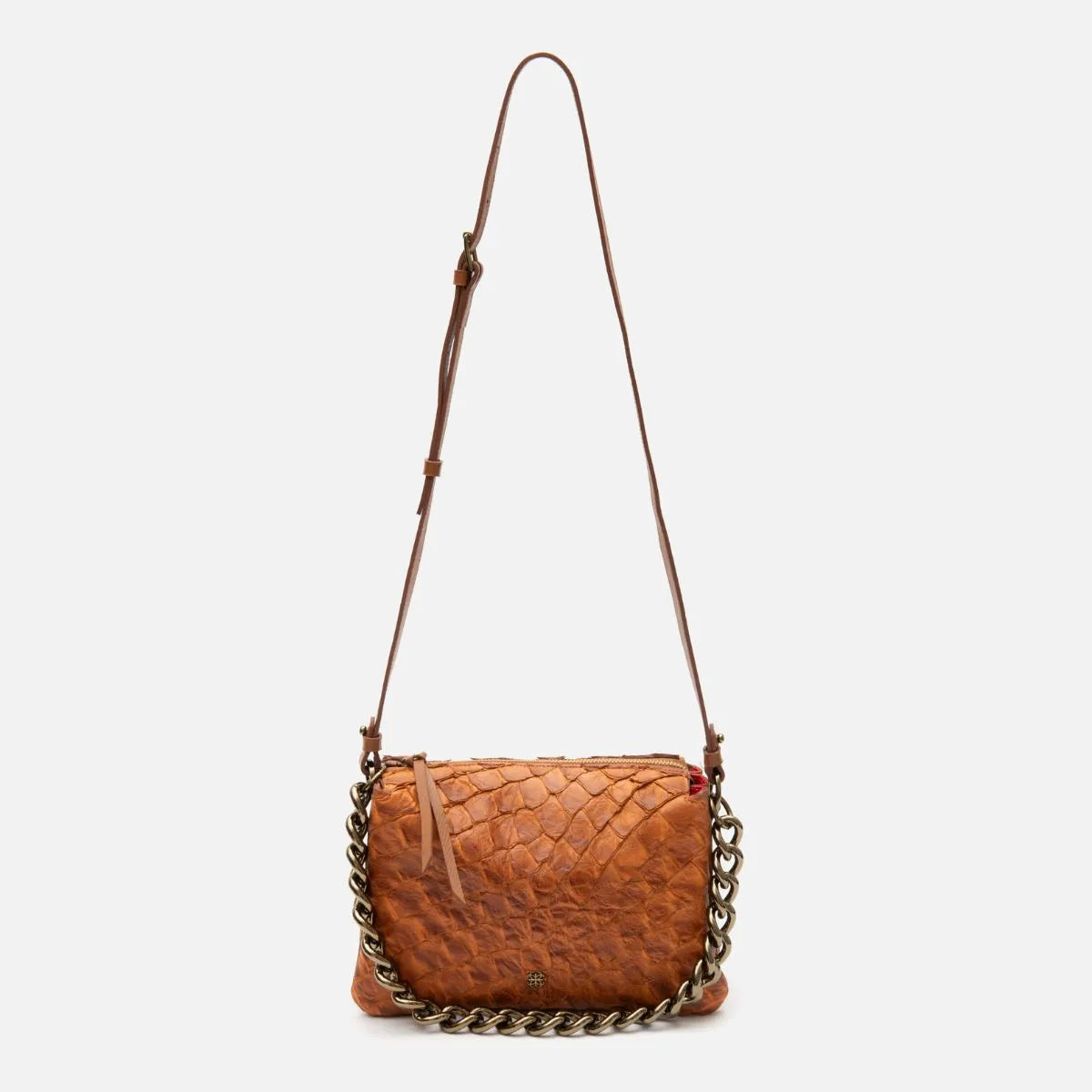 Bolsa Giulia em Couro Pirarucu Carmel
