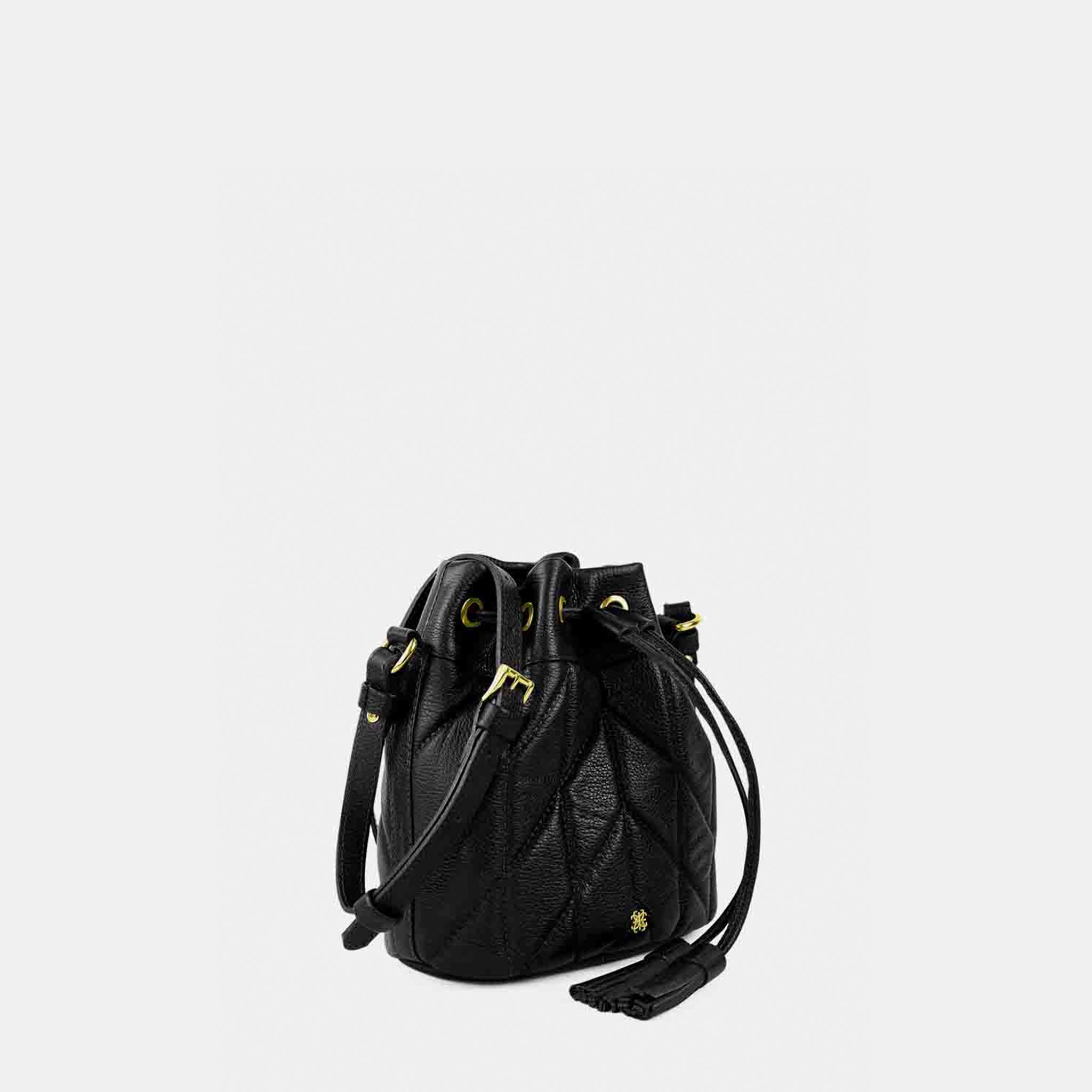 Bolsa Alice em Couro Preto