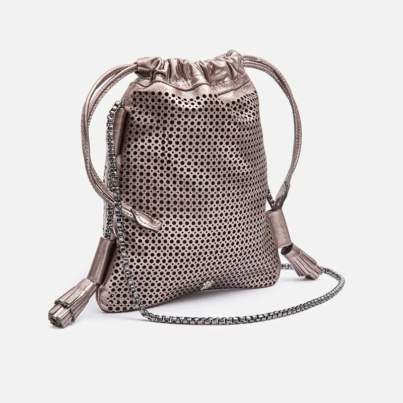 Bagphone Furadinha em Couro Ônix - Balaia