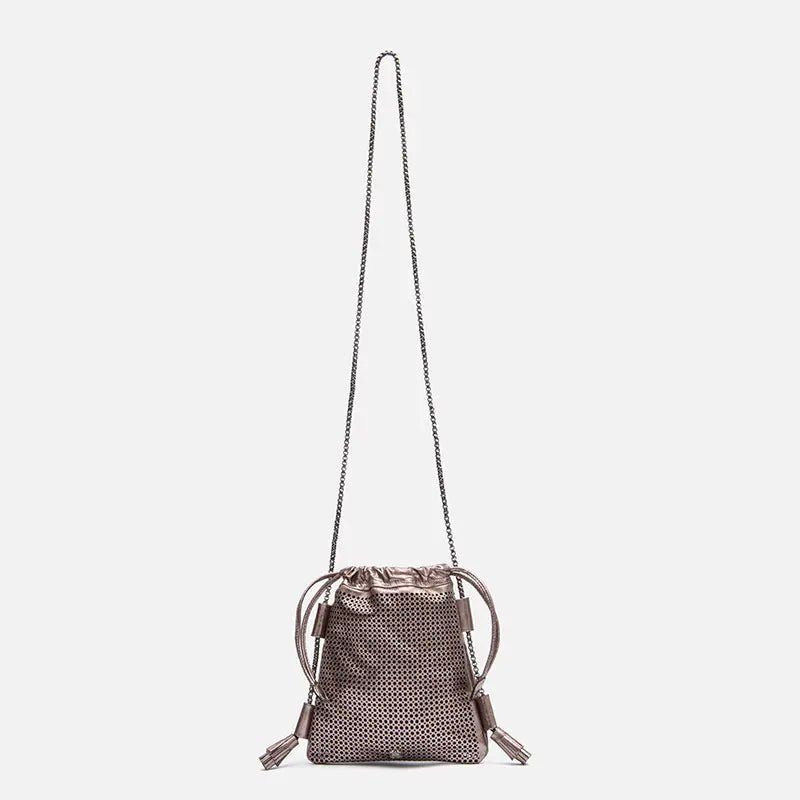 Bagphone Furadinha em Couro Ônix - Balaia