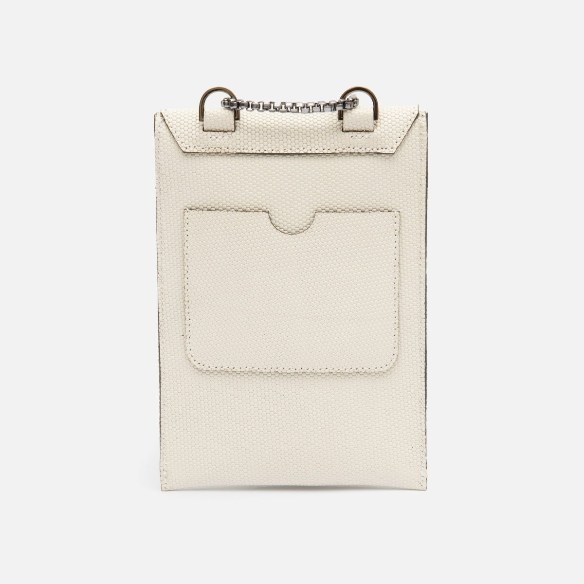 Bagphone Oli em Couro Colmeia Off White - Balaia