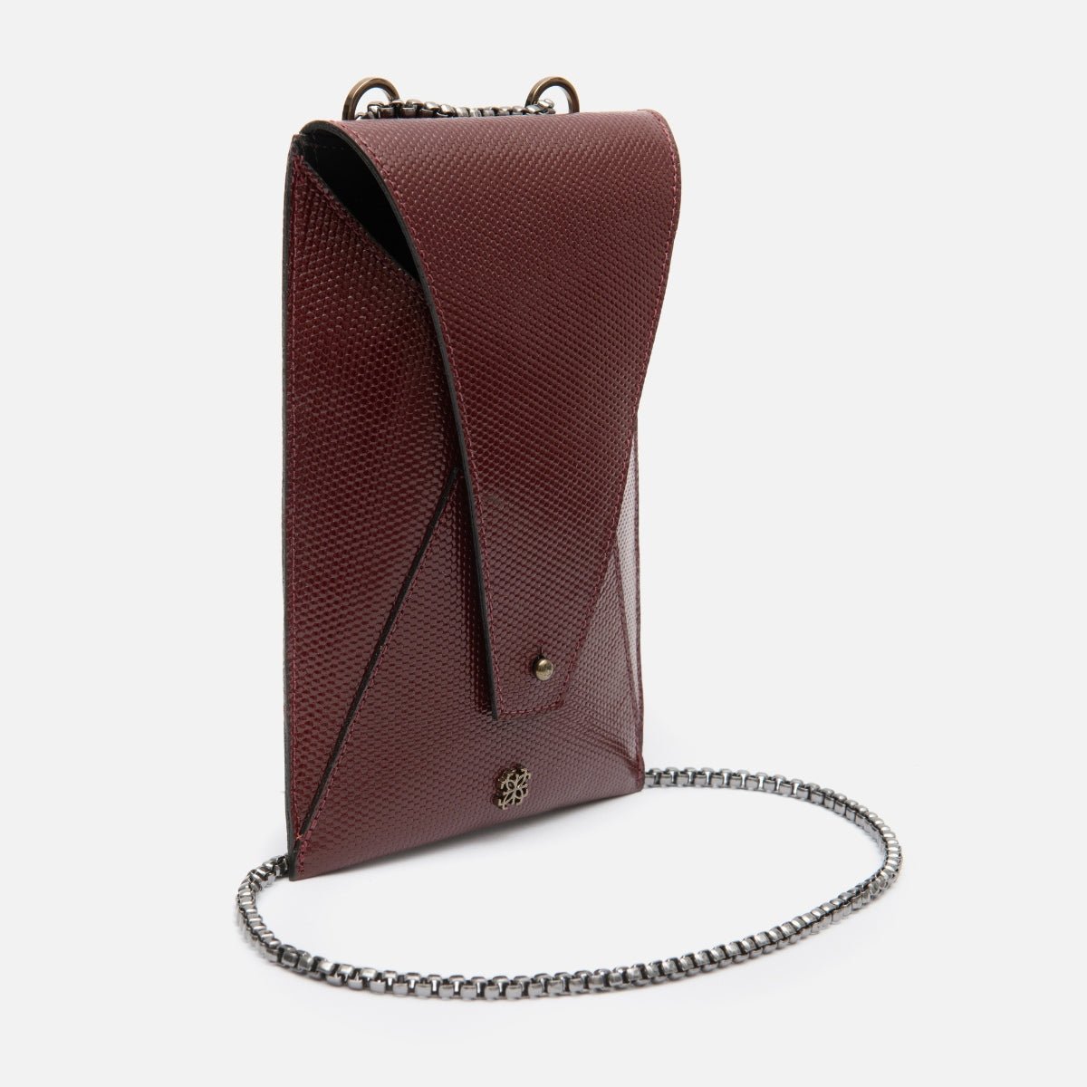 Bagphone Oli em Couro Colmeia Wine - Balaia