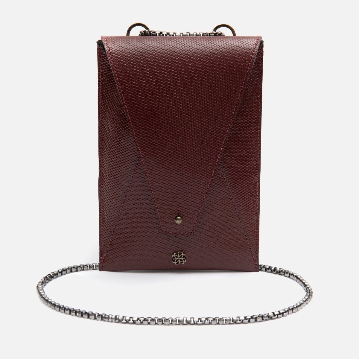 Bagphone Oli em Couro Colmeia Wine - Balaia