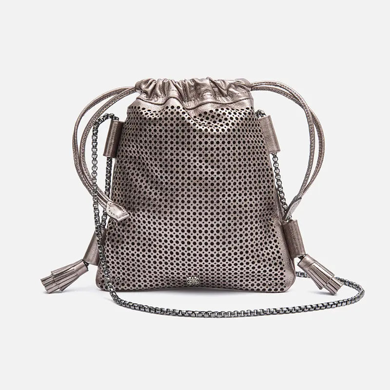 Bagphone Furadinha em Couro Ônix