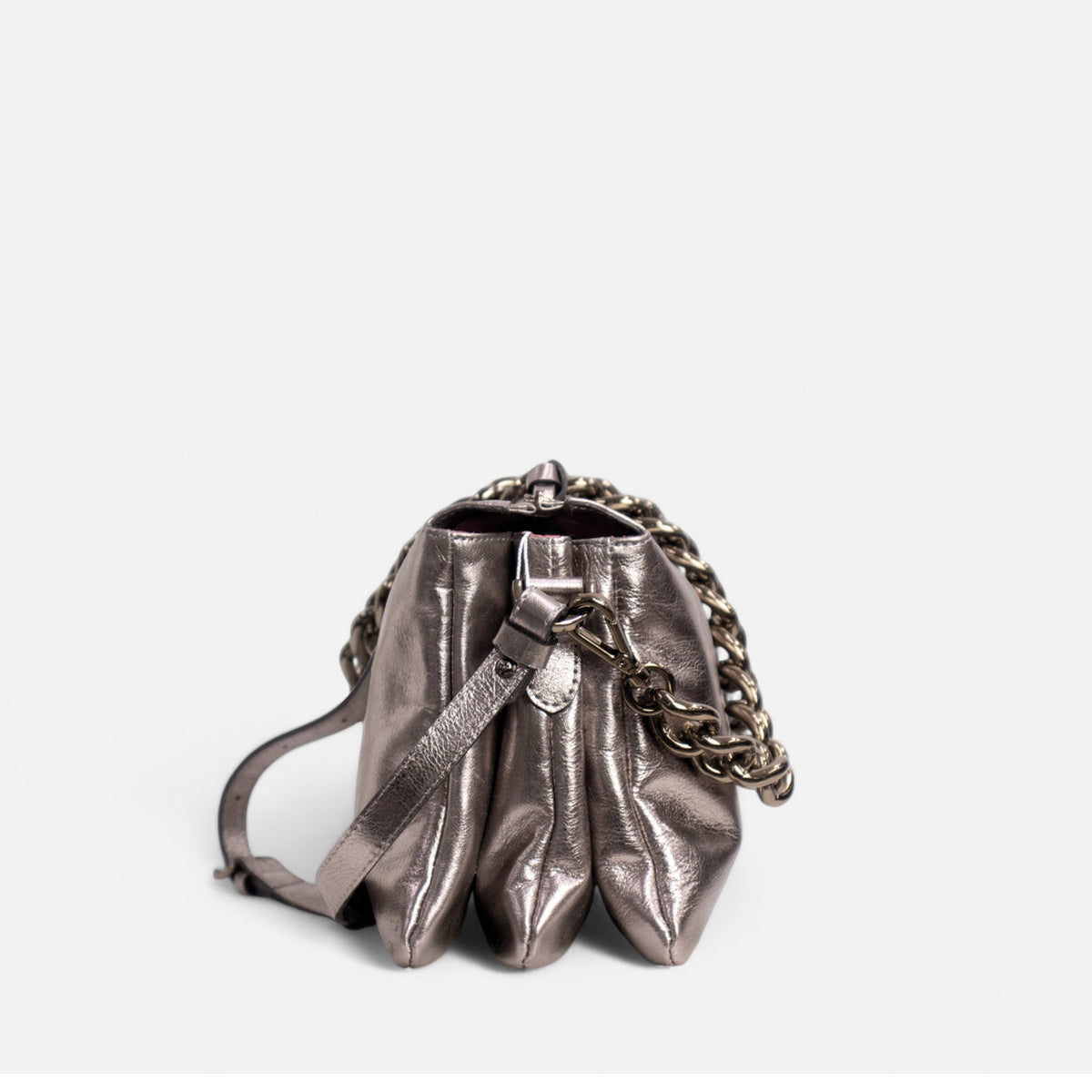 Bolsa Giulia em Couro Ônix - Balaia