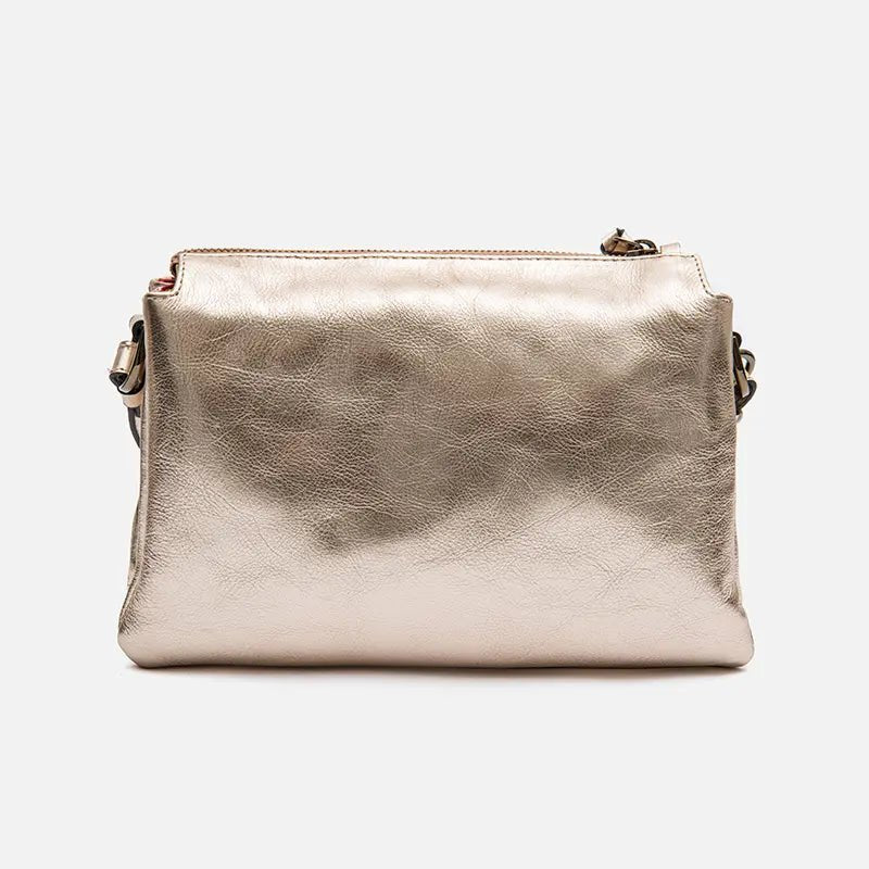 Bolsa Giulia em Couro Ouro Light - Balaia