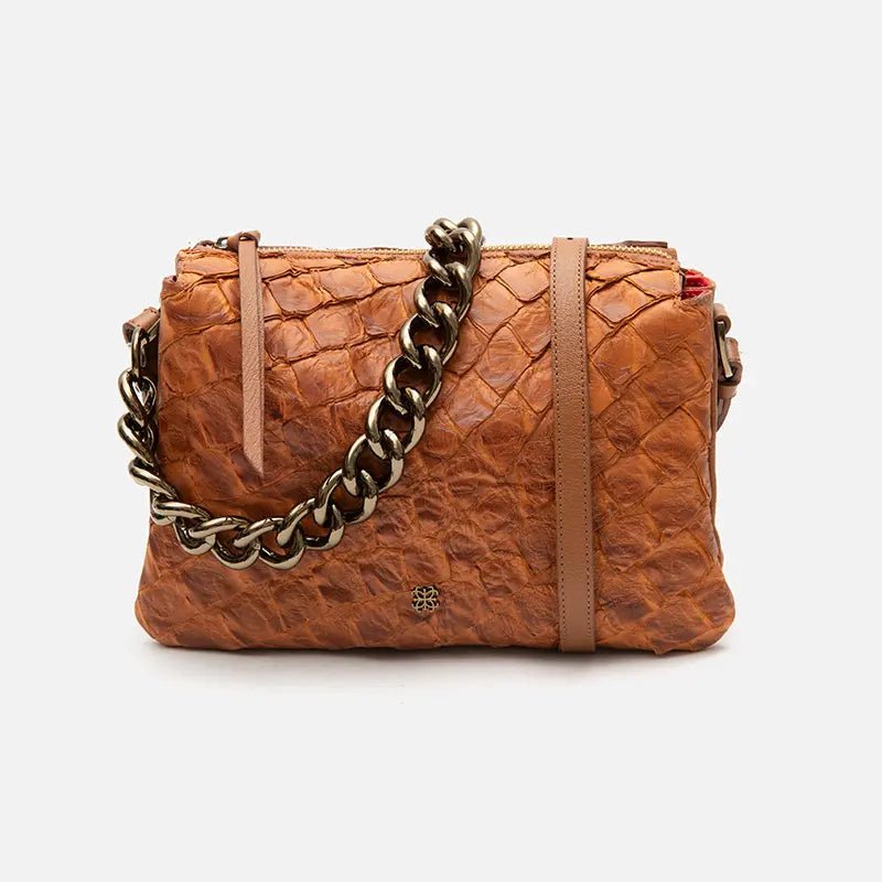 Bolsa Giulia em Couro Pirarucu Carmel - Balaia