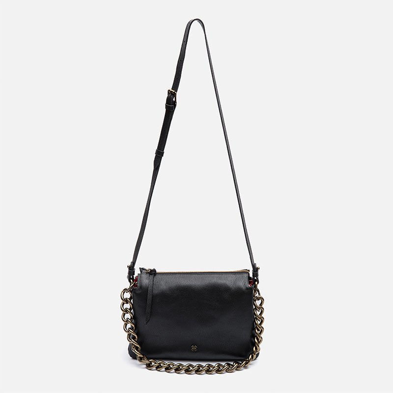 Bolsa Giulia em Couro Preto - Balaia