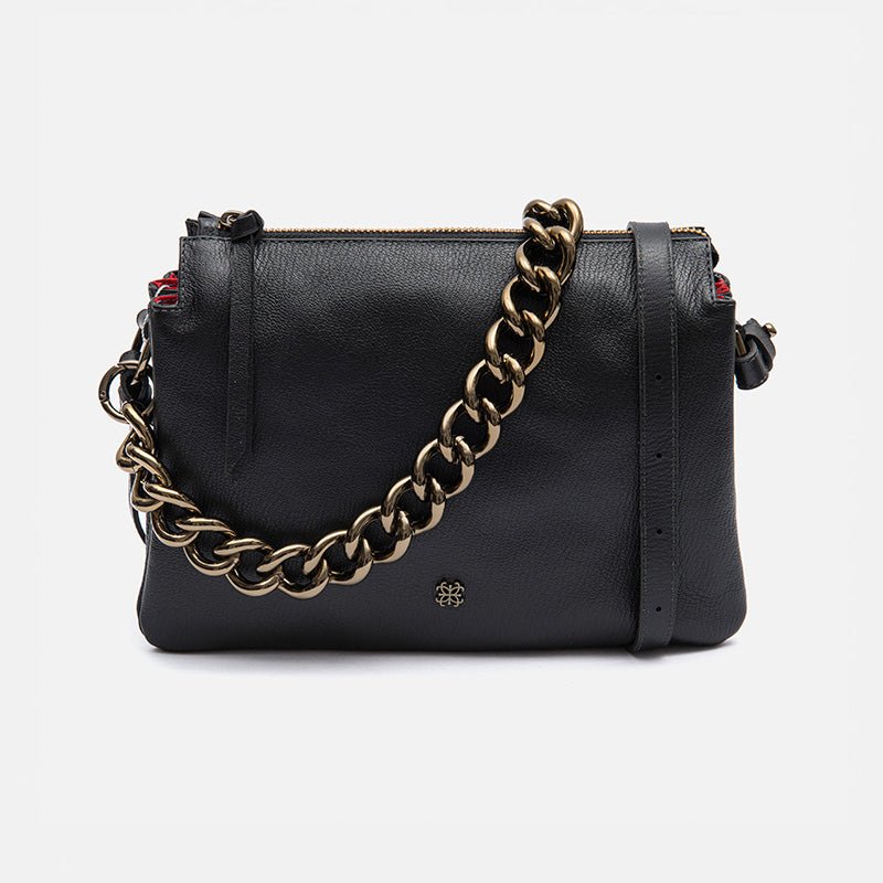Bolsa Giulia em Couro Preto - Balaia