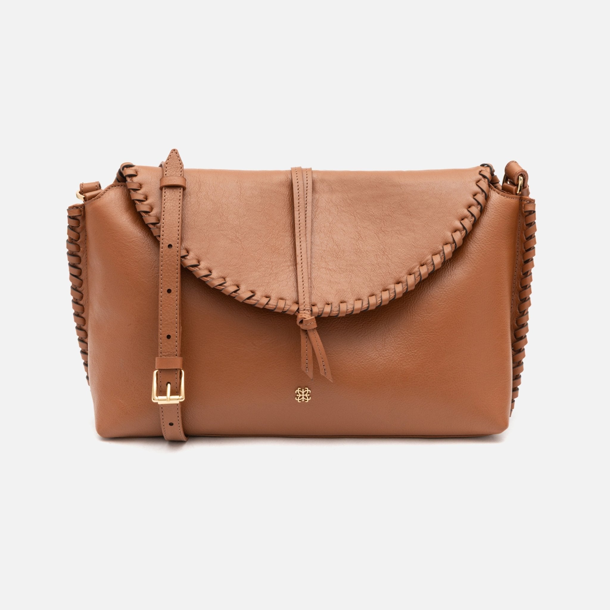 Bolsa Ivy em couro carmel - Balaia