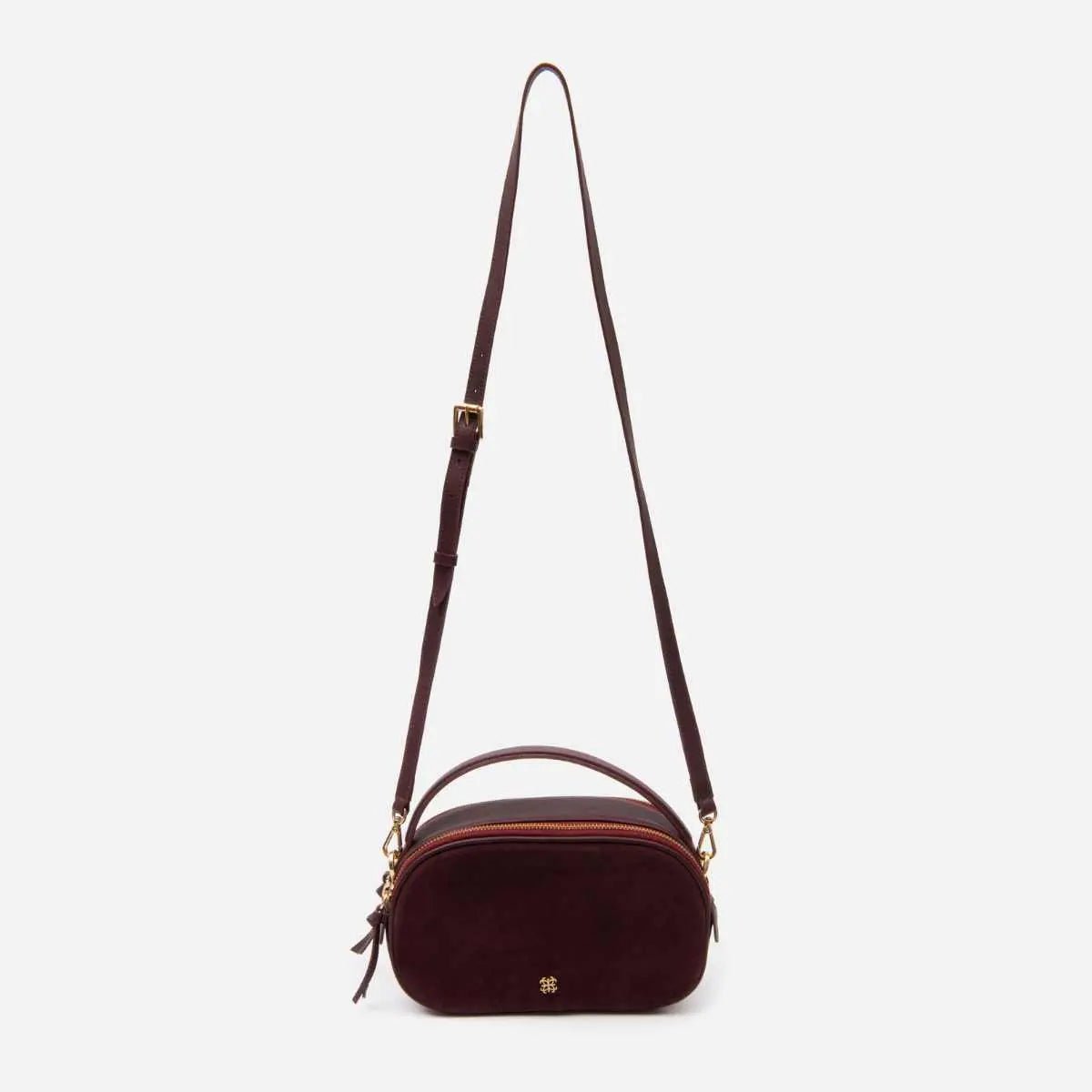 Bolsa Lívia em Couro Cabernet - Balaia