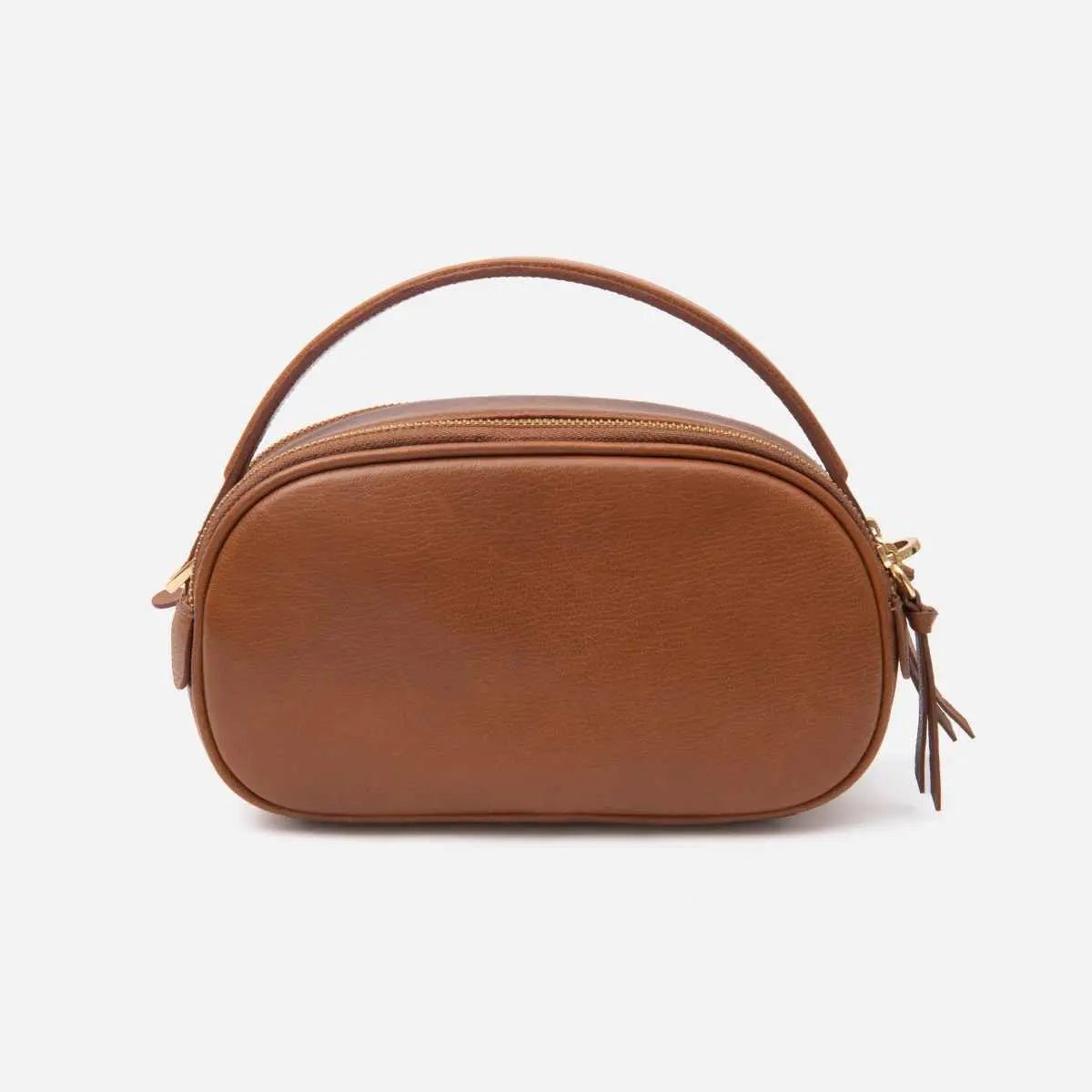 Bolsa Lívia em Couro Carmel - Balaia