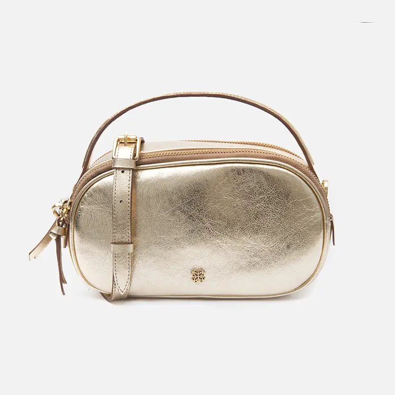 Bolsa Lívia em Couro Ouro Light - Balaia