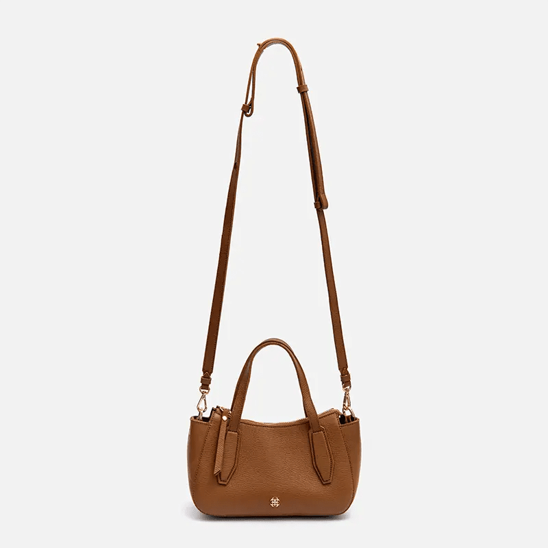 Bolsa Mini Celine em Couro Carmel - Balaia