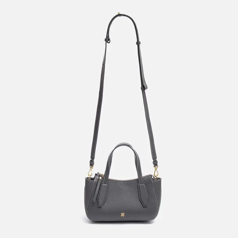 Bolsa Mini Celine em Couro Grafite - Balaia