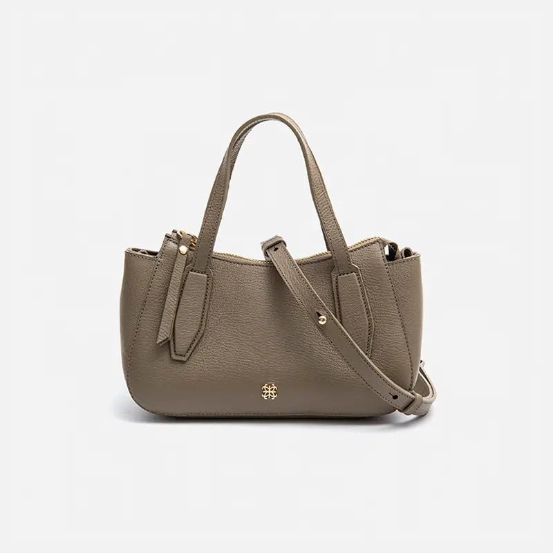 Bolsa Mini Celine em Couro Khaki - Balaia