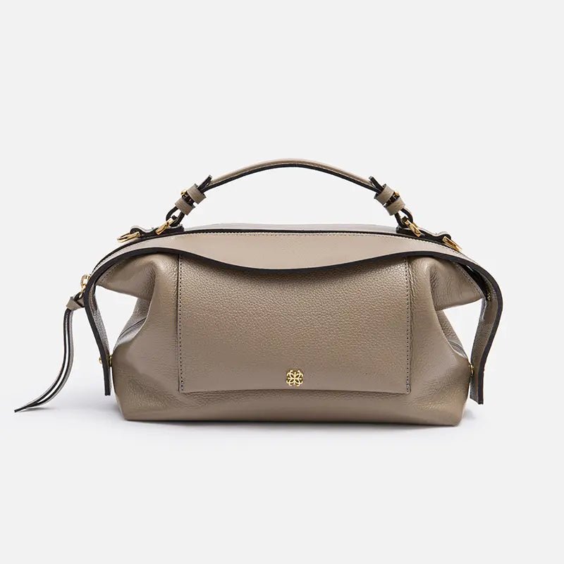 Bolsa Sil M em Couro Grigio - Balaia