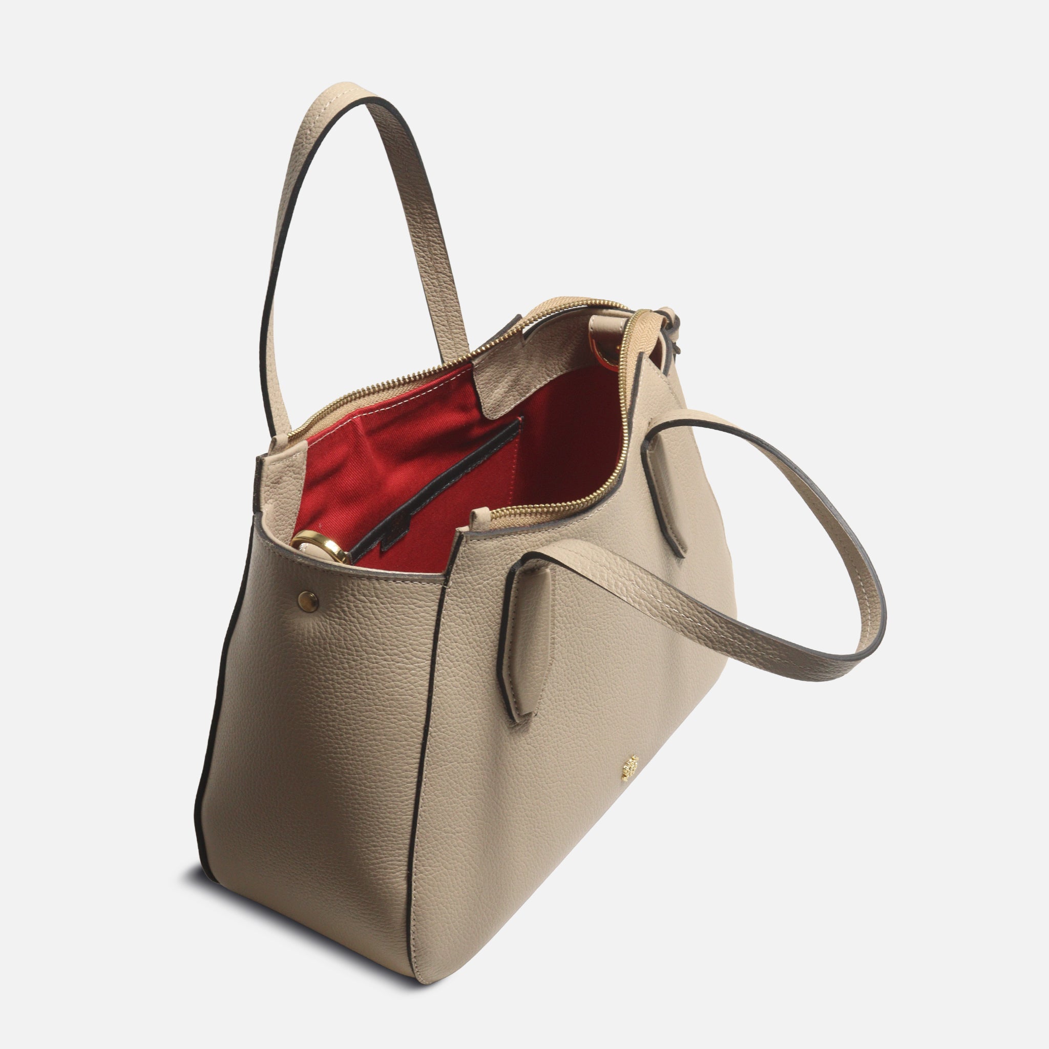 Bolsa Celine em Couro Bege