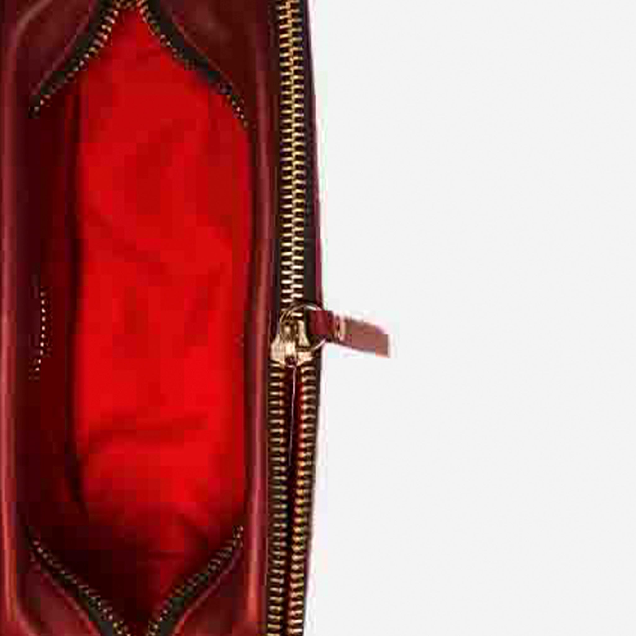 Bolsa Elisa P em couro Rubi