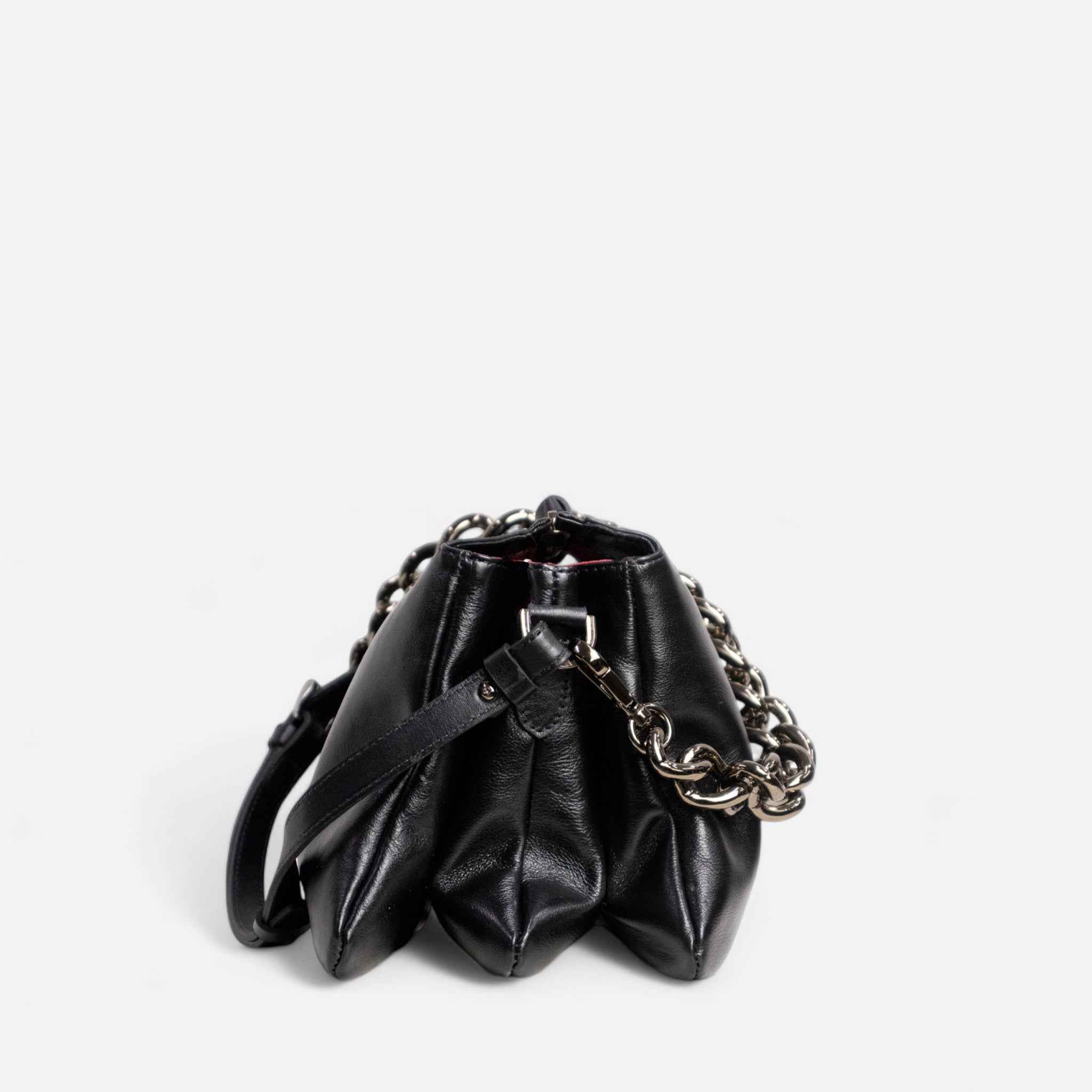 Bolsa Giulia em Couro Preto