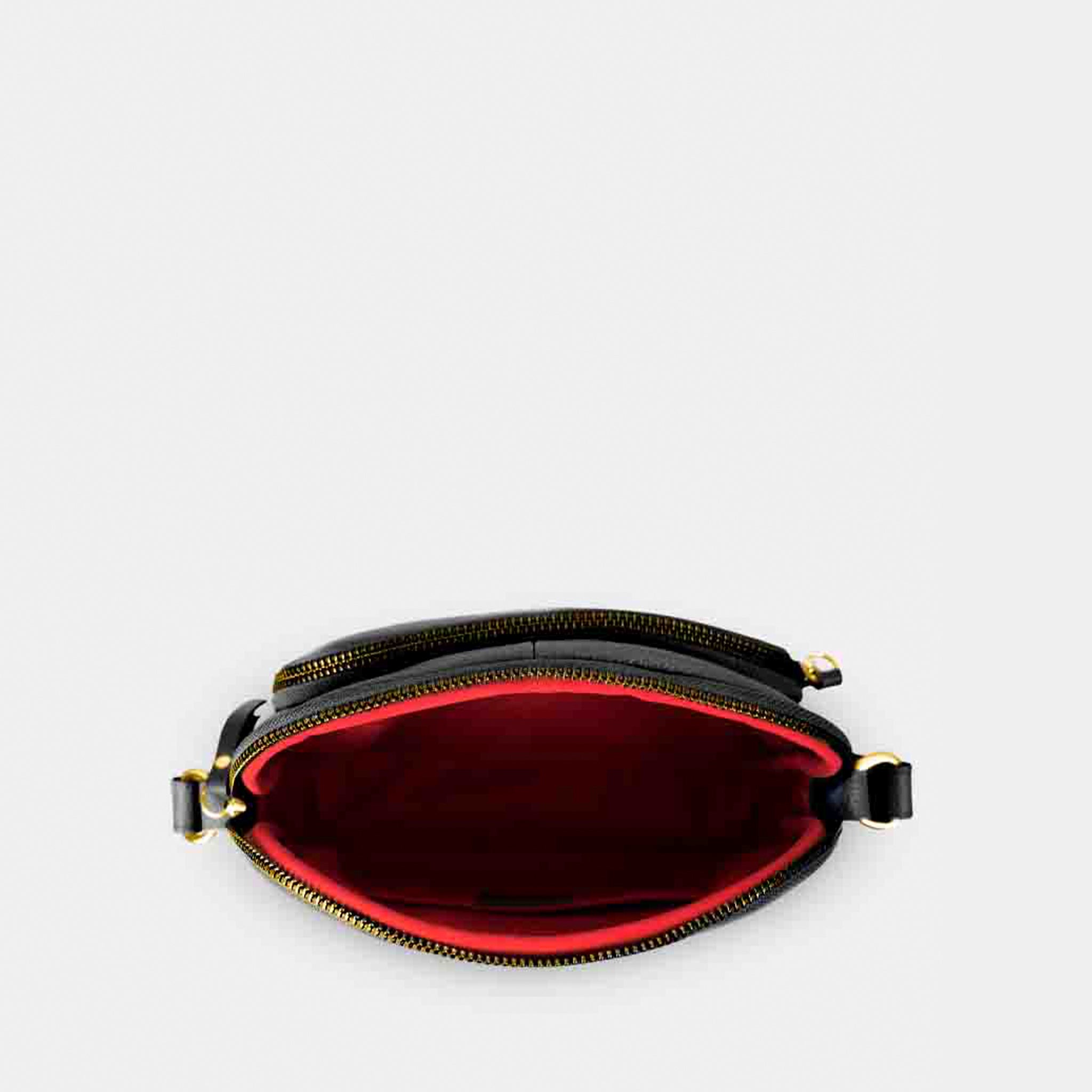 Bolsa Iris em Couro Preto