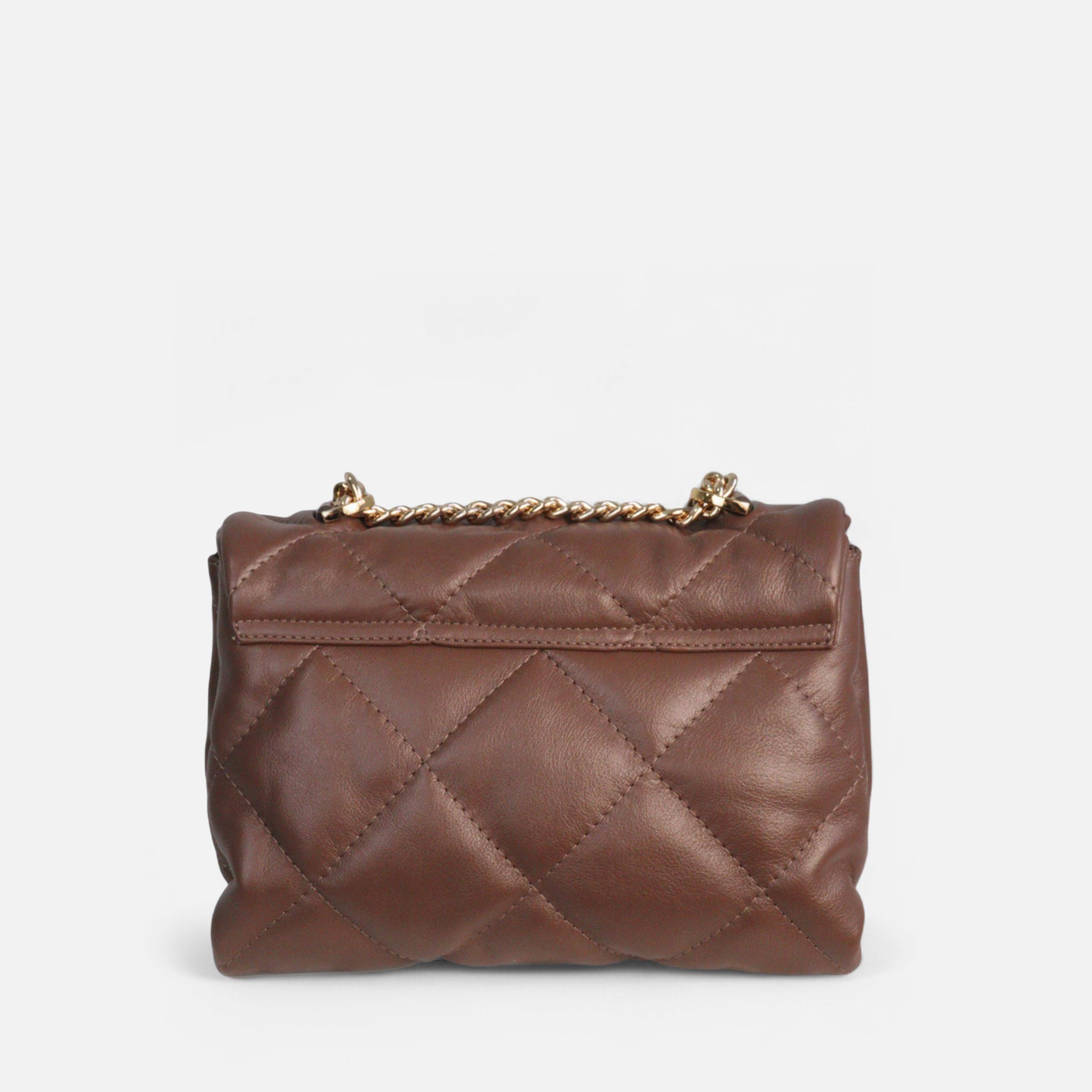 Bolsa Iza em Couro Cappuccino