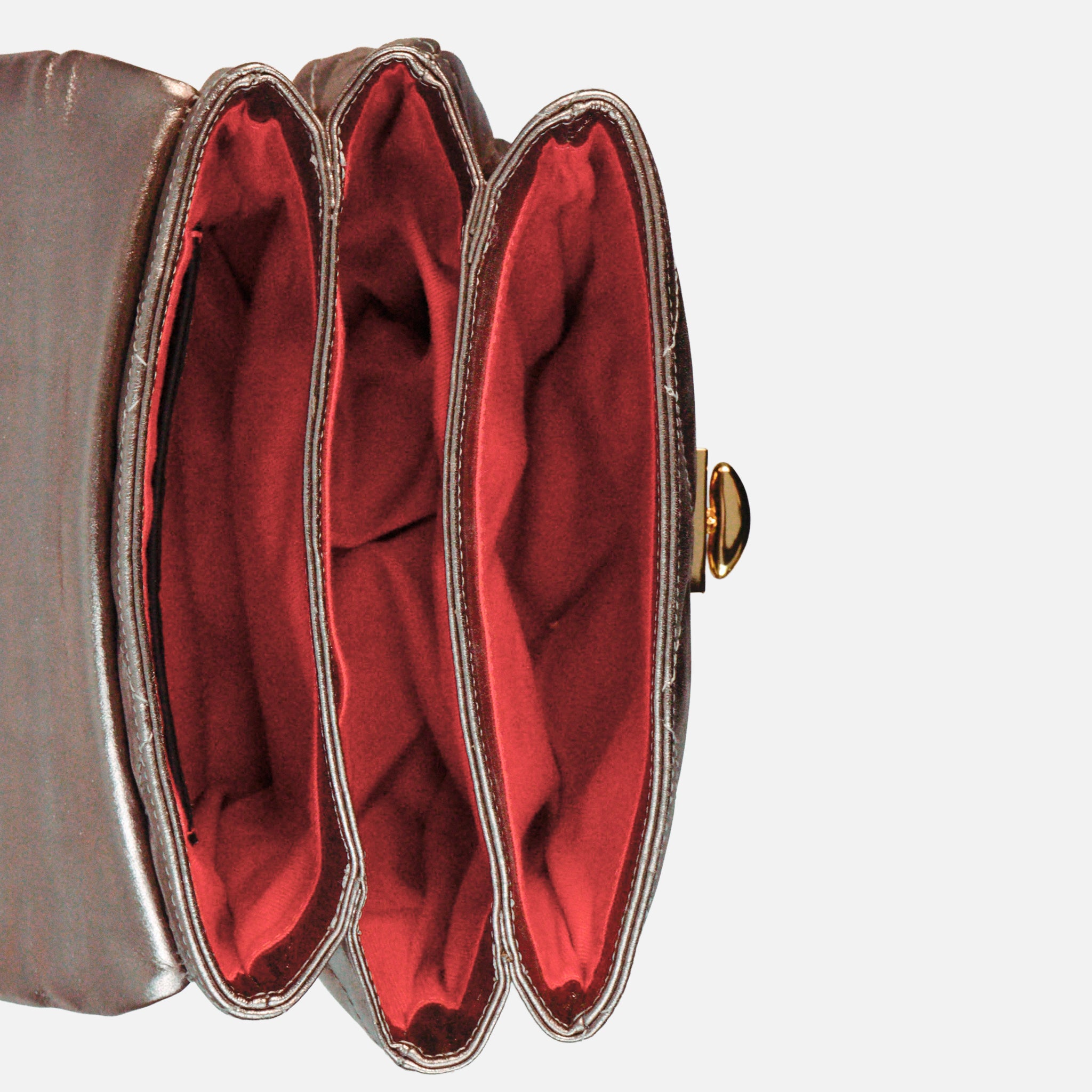 Bolsa Iza em Couro Ônix