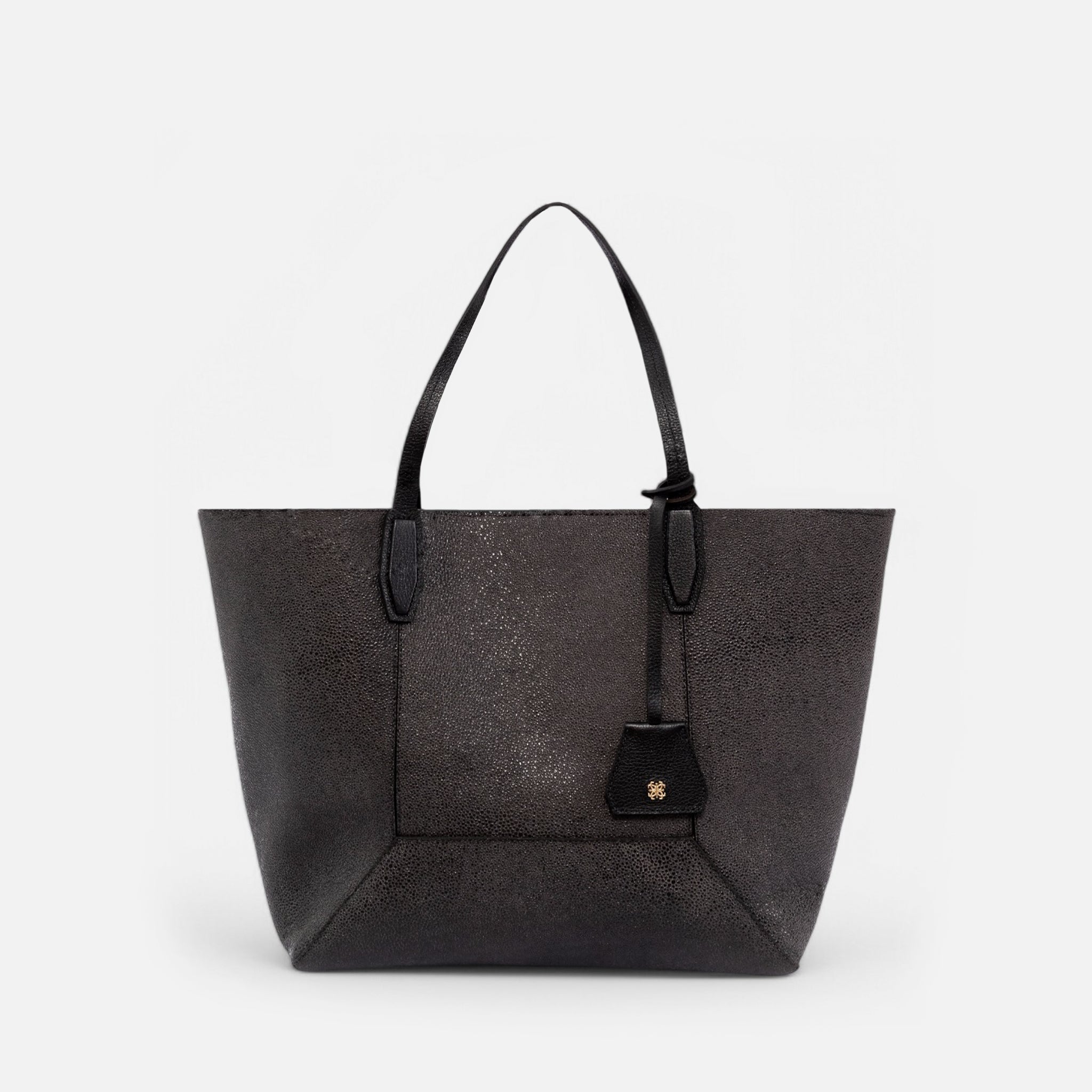 Bolsa Nanda G em Couro Preto Ray