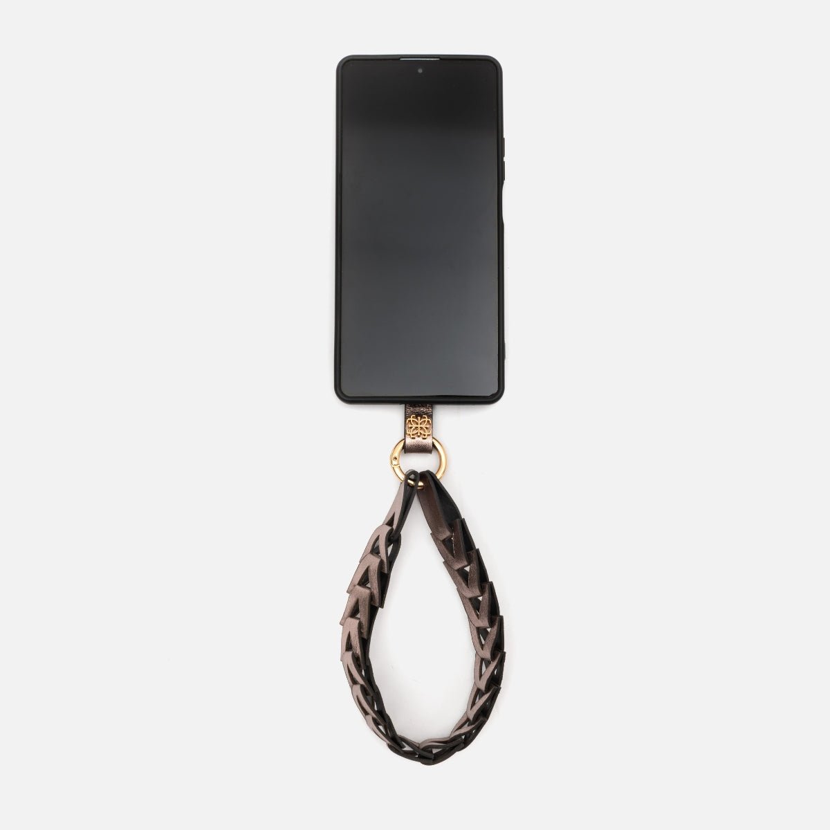 Phone Strap em Couro Ônix - Balaia