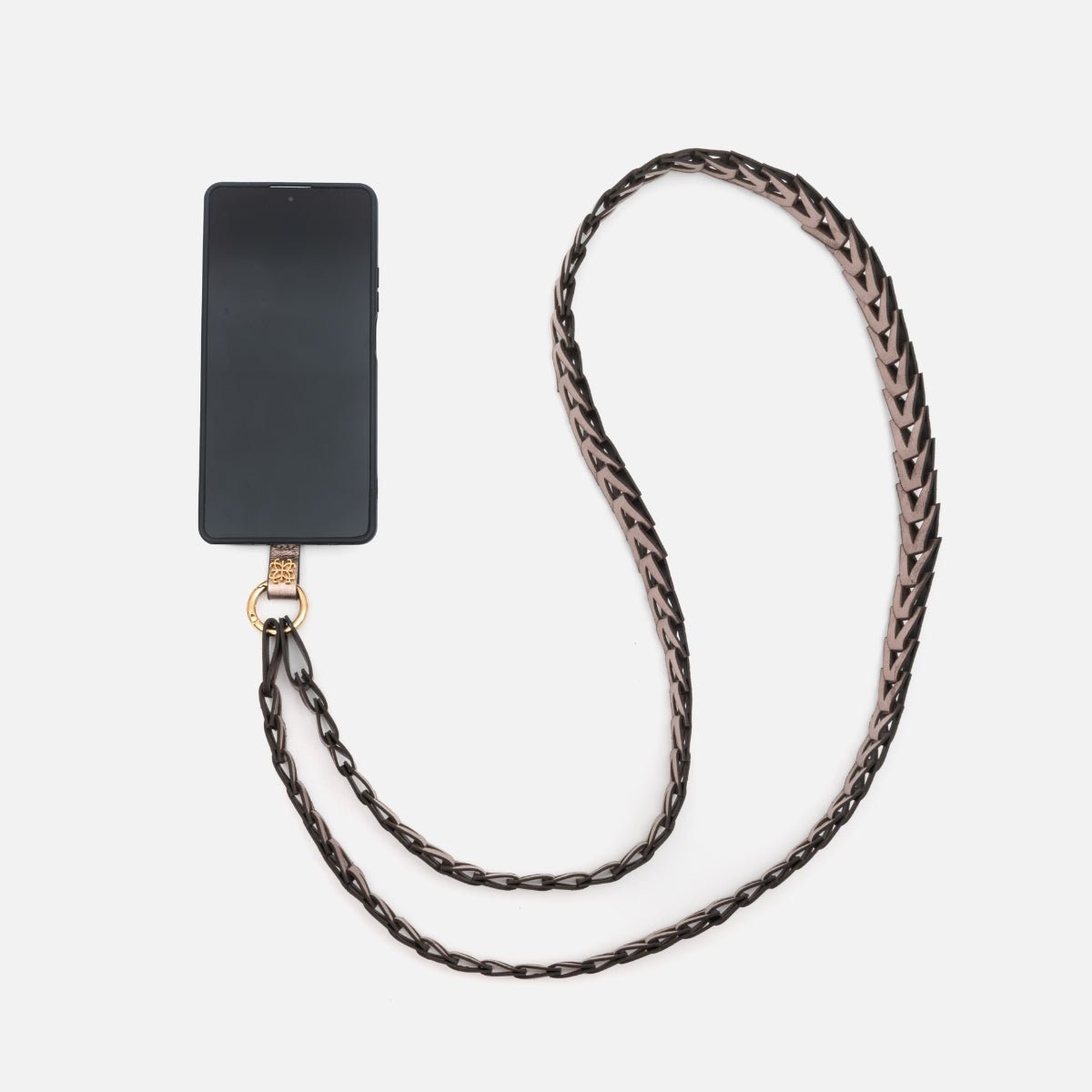 Phone Strap em Couro Ônix - Balaia
