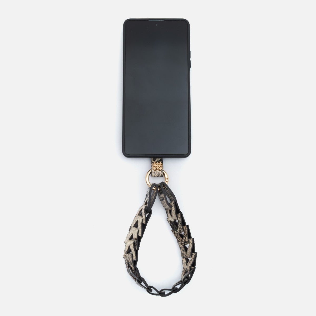 Phone Strap em Couro Snake - Balaia