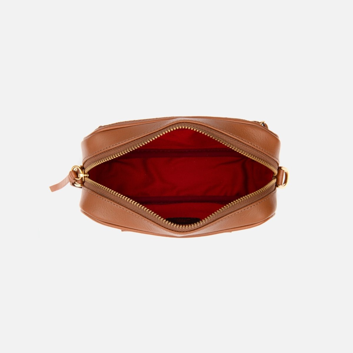 Pochete New Due em Couro Carmel - Balaia
