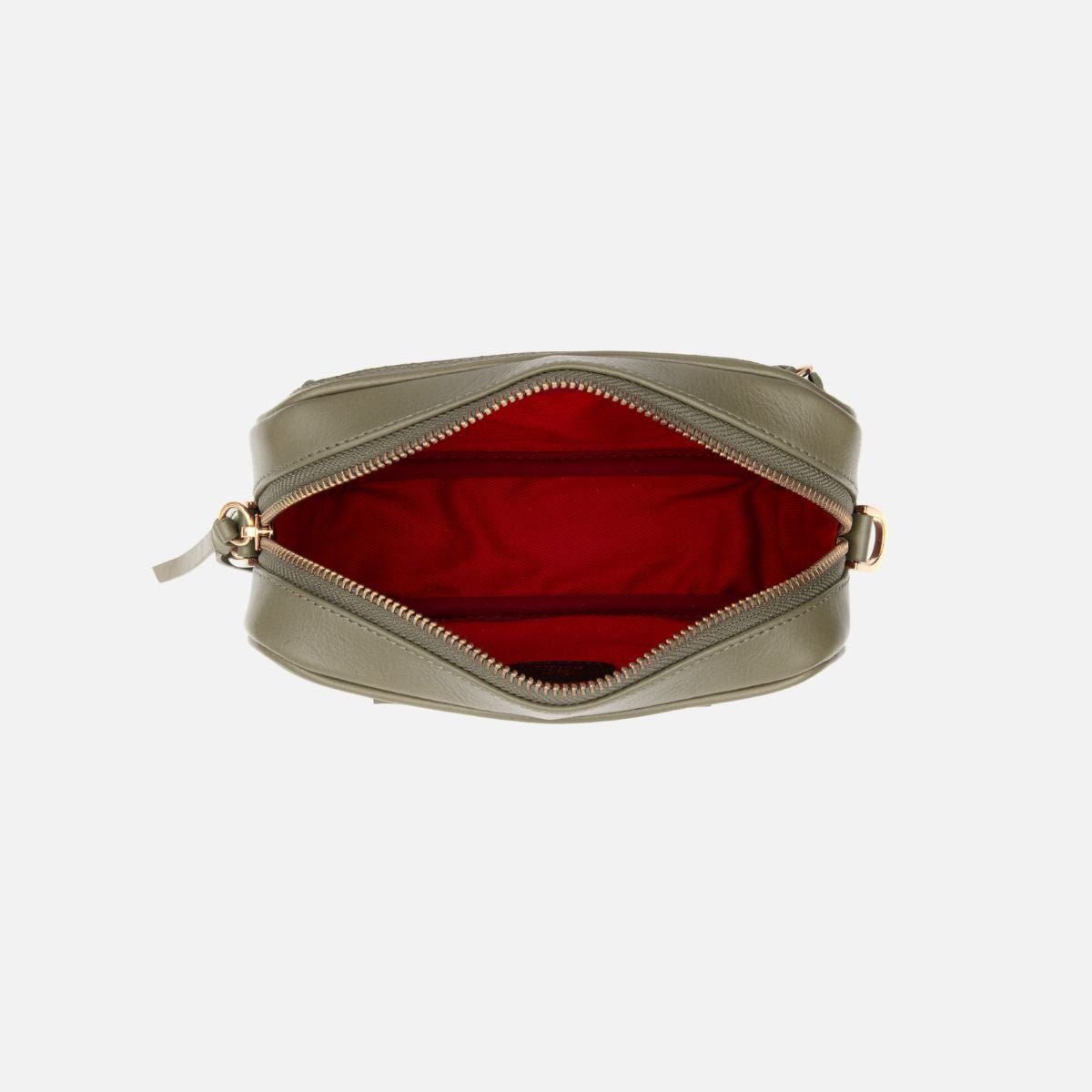 Pochete New Due em Couro Khaki - Balaia