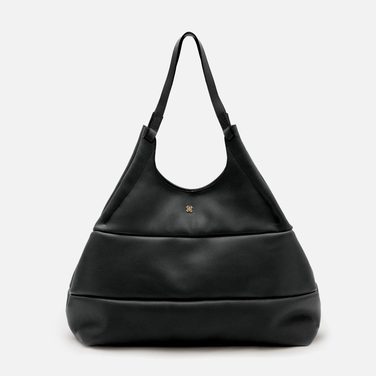 Bolsa Clara Tote em Couro Preto
