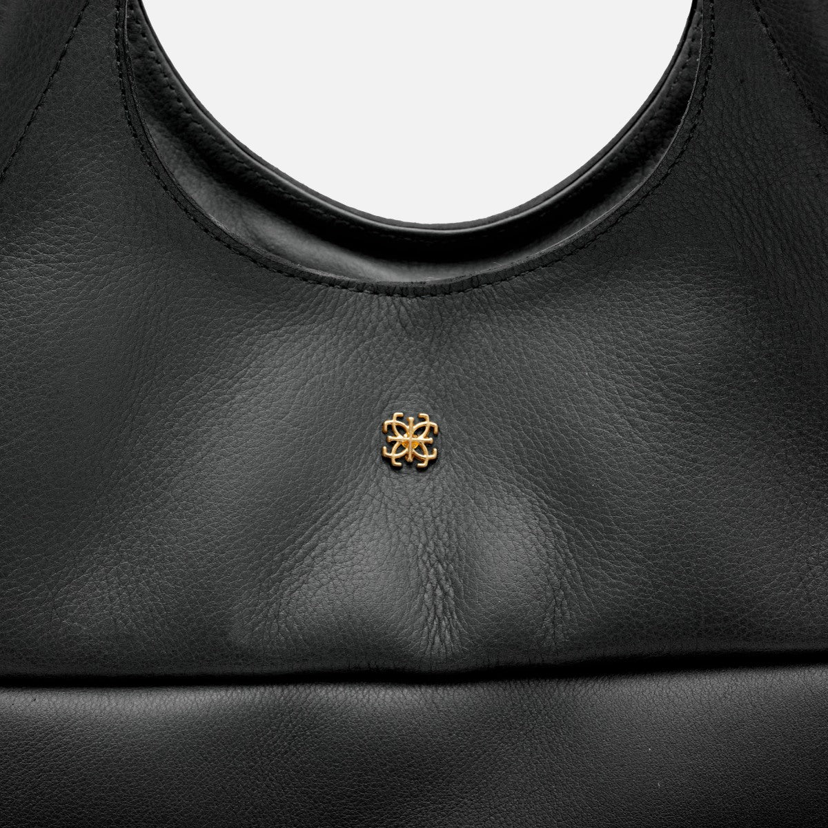 Bolsa Clara Tote em Couro Preto