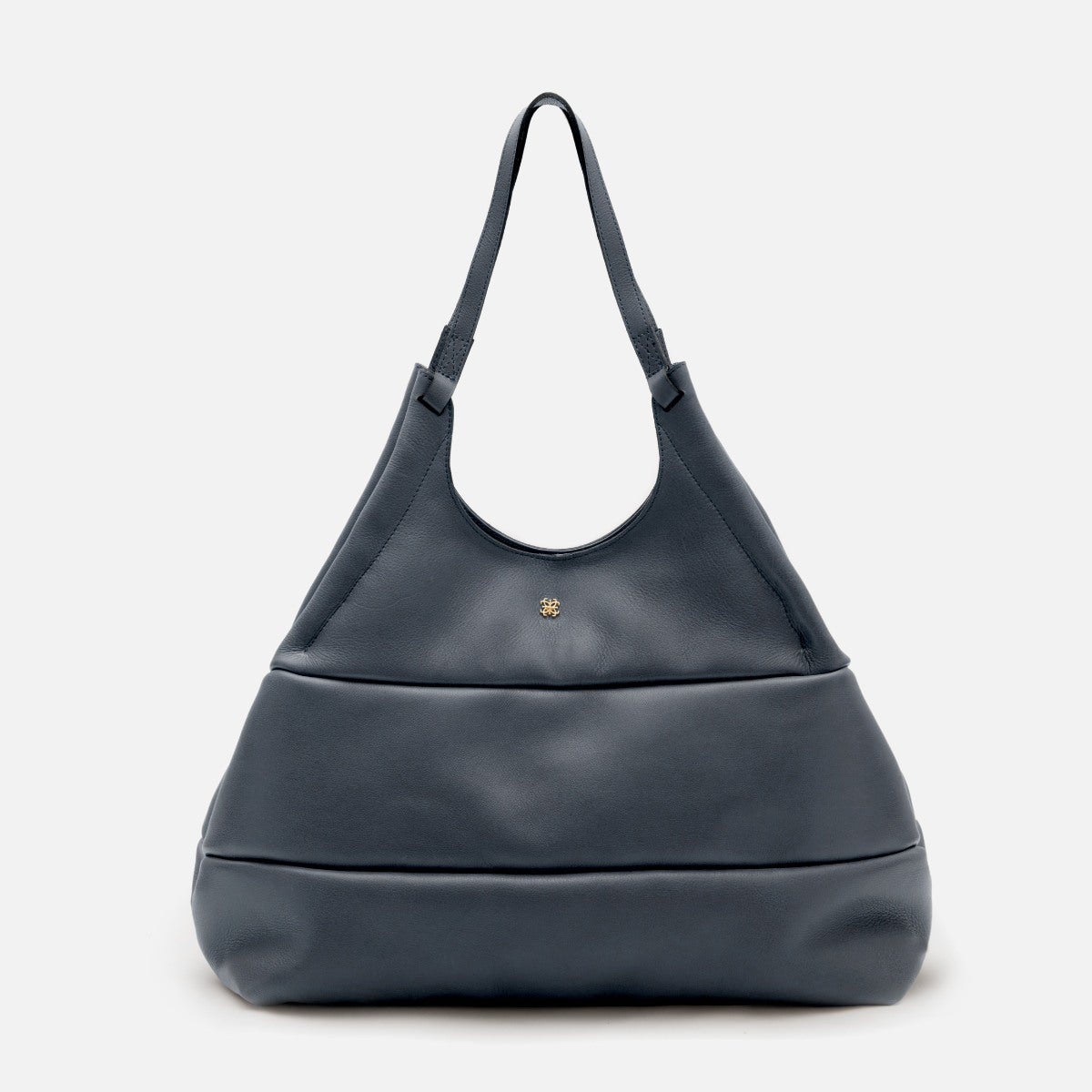 Bolsa Clara Tote em Couro Marinho
